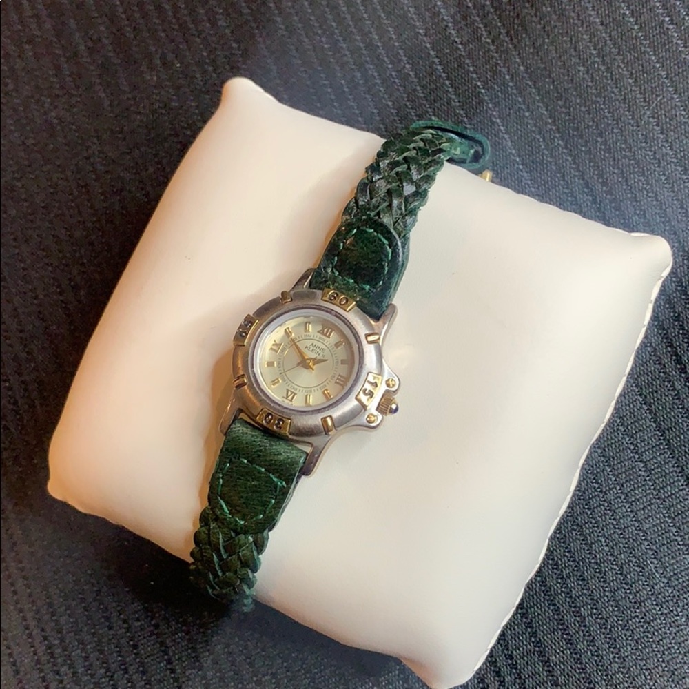 Anne Klein Leather Watch